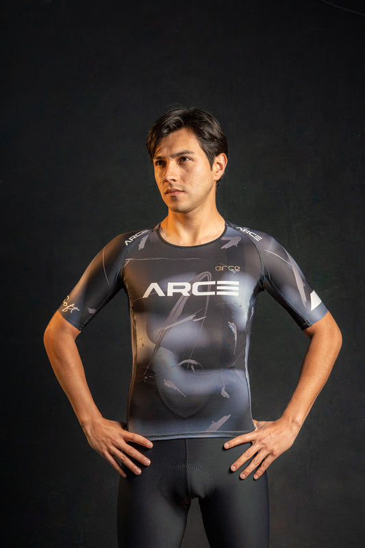 BLACK SOFT JERSEY - MEN