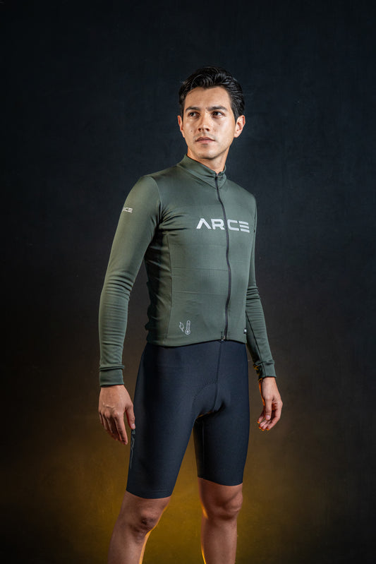 JERSEY TERMICO VERDE - HOMBRE