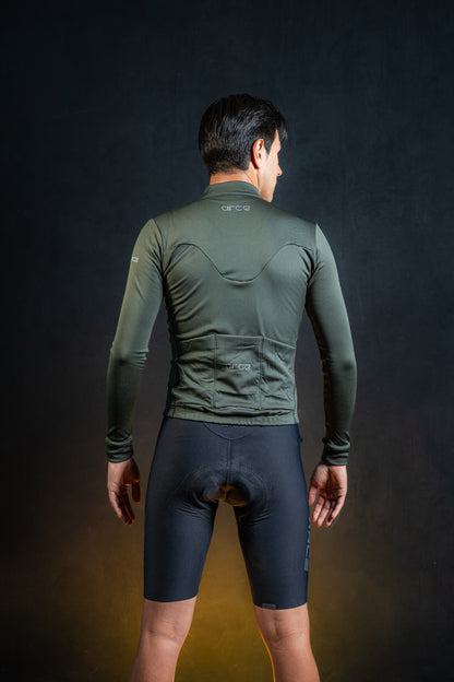 JERSEY TERMICO VERDE - HOMBRE